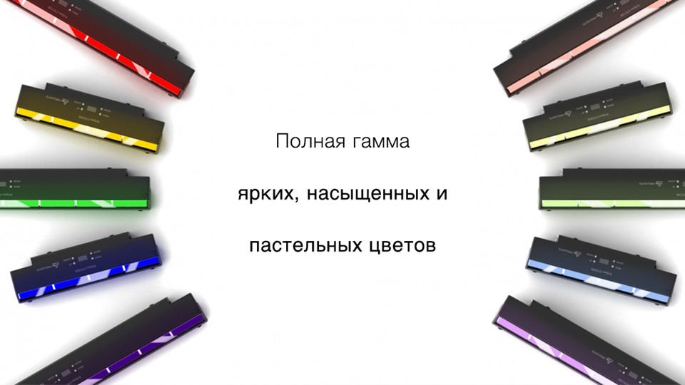 Новое семейство линейных светильников EclCyclorama Новое семейство линейных светильников EclCyclorama